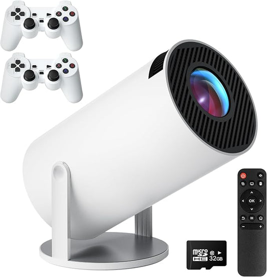 4k projector with retro game console